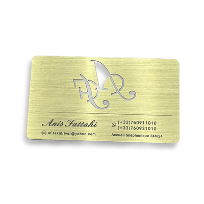 satın al Özellik Tasarımı NTAG213 NFC Kartı Metal NFC Kartvizit Su geçirmez online manufacture