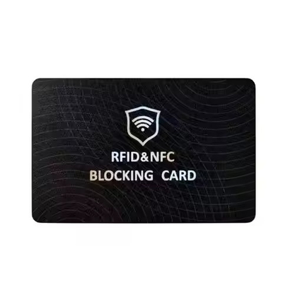 satın al Etkili Hırsızlık Karşıtı RFID Kartı Anti Skimming Shield Kartı Kolaylığı online manufacture