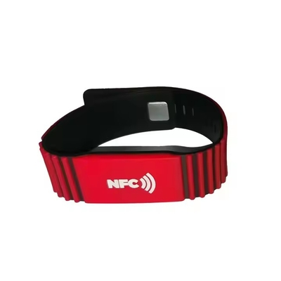 satın al Spor NFC Silikon Bileziği Cep Telefonları Okumak / Kaydetmek İçin NFC Bileziği online manufacture