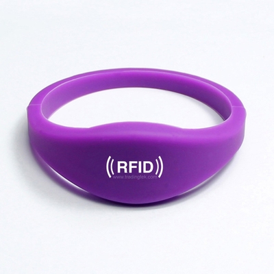 TK4100 EM4200 T5577 Silikon Suya Karşı RFID Bilezi