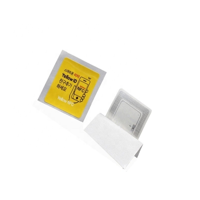 Yüksek frekanslı RFID ürün etiketleri 13.56Mhz ISO/IEC 14443A Standartı