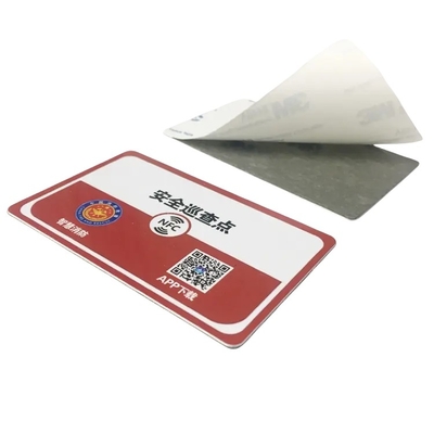 Özel Boyut Eğimlilik Metal NFC Etiketler NFC 215 Sticker Programlanabilir