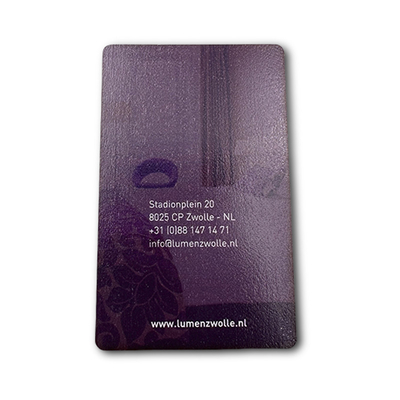 % 100 geri dönüştürülmüş ahşap RFID kartı RFID otel odası anahtar kartı su geçirmez