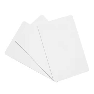 Beyaz basılabilir boş Rfid kartları 13.56MHz ISO9001 sertifikalı