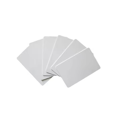 13.56Mhz 85.5*54mm Yazdırılabilir Plastik RFID Kartı Beyaz Blank Self Inkjet Baskı