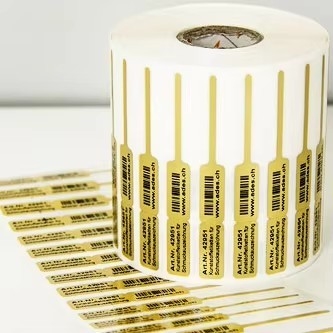 UHF RFID Mücevher Etiketi RFID Güvenlik Etiketi Etiket Fiyat Etiketleri PVC/PET Kaplı