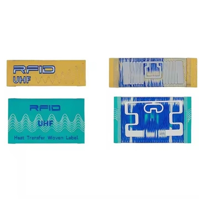 Pasif NFC Giyim Etiketleri Envanter Lojistiği için RFID Dokuma Etiketi